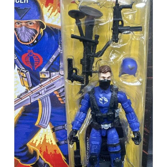 Cobra Officer GI Joe Retro Collection 3.75-Inch Action Figure New - Picture 3 of 8